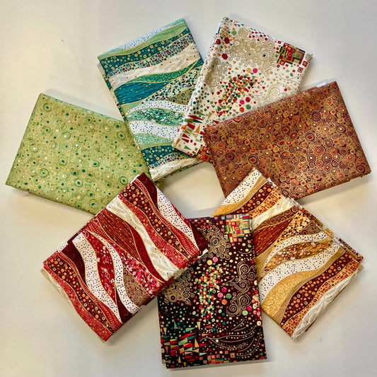Golden - Fat Quarter or Half Metre Bundle
