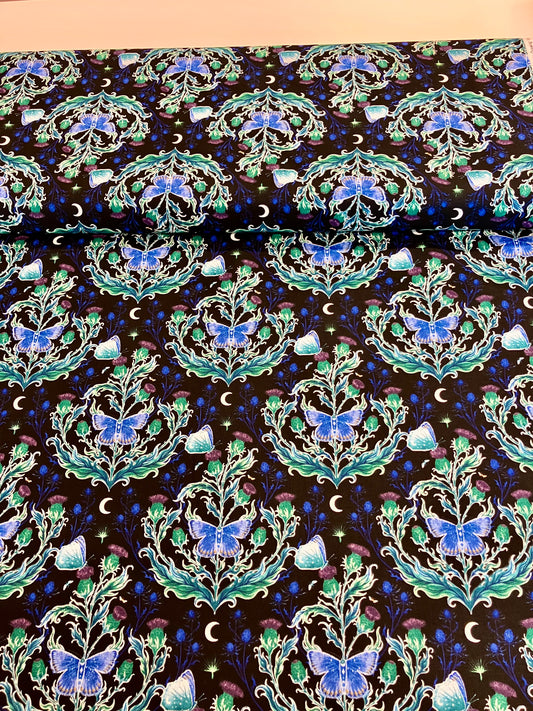 Jardin De Lune - Butterflies with Greenery