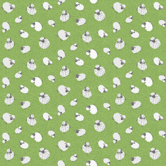 Fun On The Farm - Sheep - Green