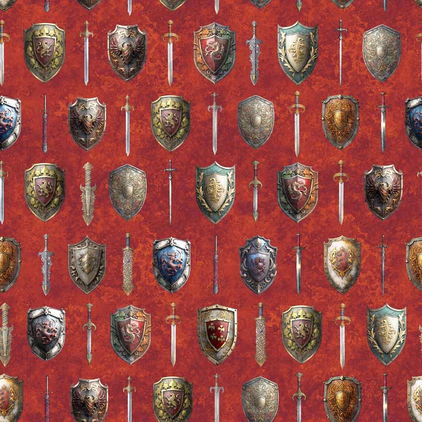 END OF BOLT - 150cm - Wizards and Warriors - Swords & Shields