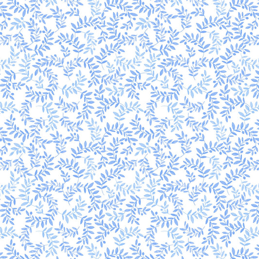 Chalki - Soft Blue Olive Branch