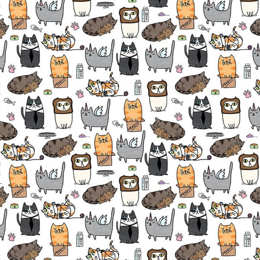 END OF BOLT 93cm - Silly Kitties