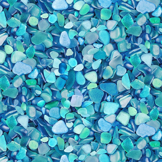 END OF BOLT - 145cm - Beach Comber - Sea Glass