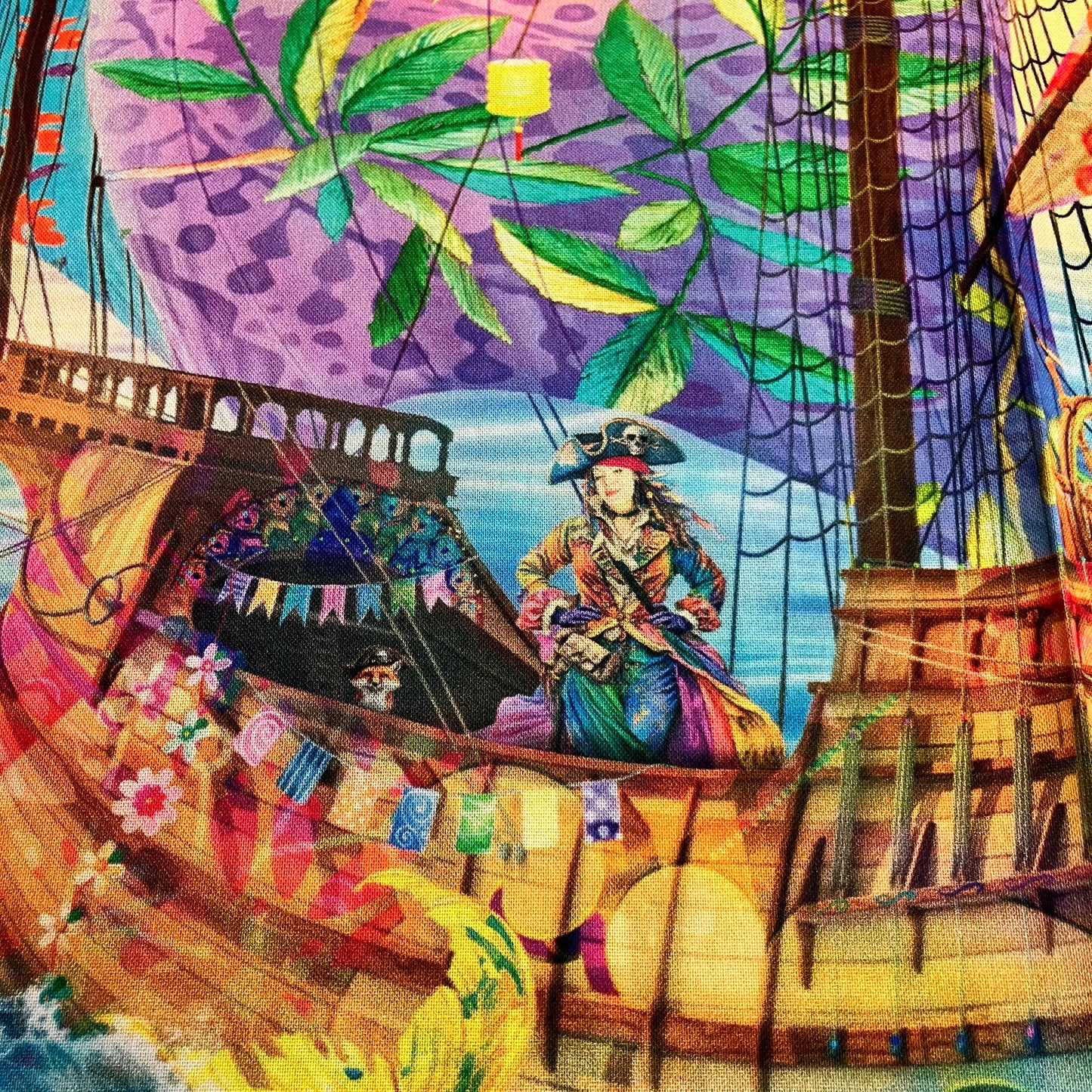 Divine Oceania - Cotton Panel