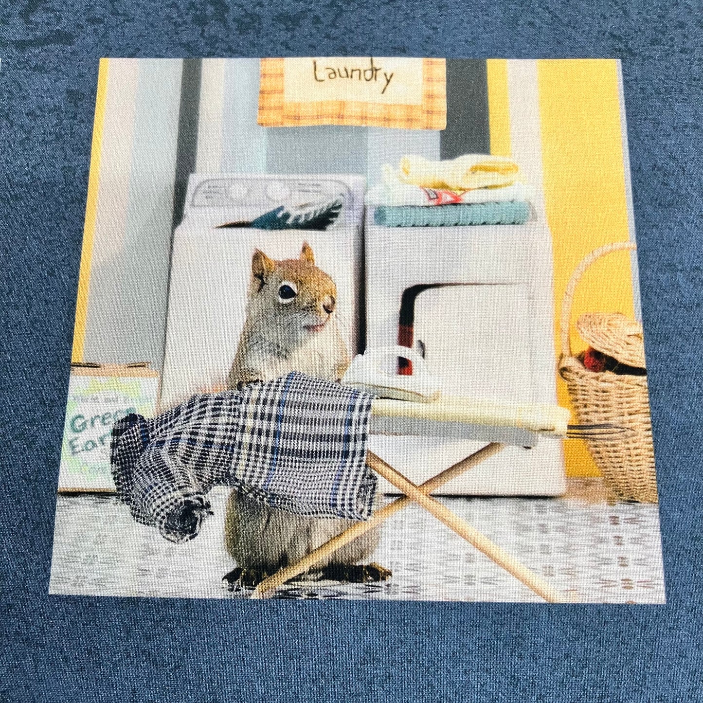 The Secret Life of Squirrels IV - Cotton Panel