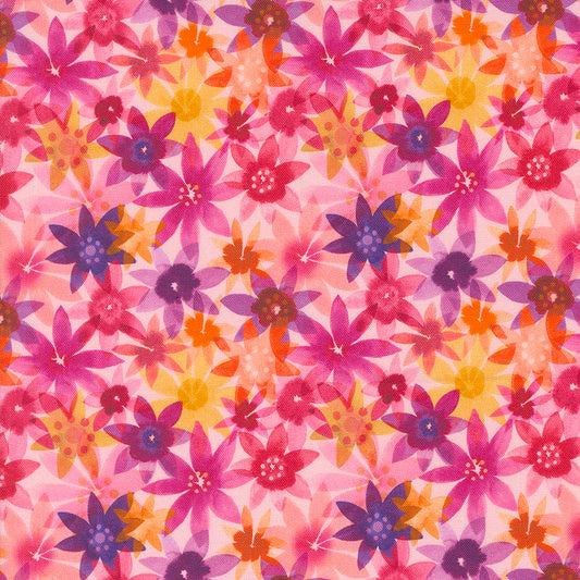 Flower Patches - Bubblegum Pink