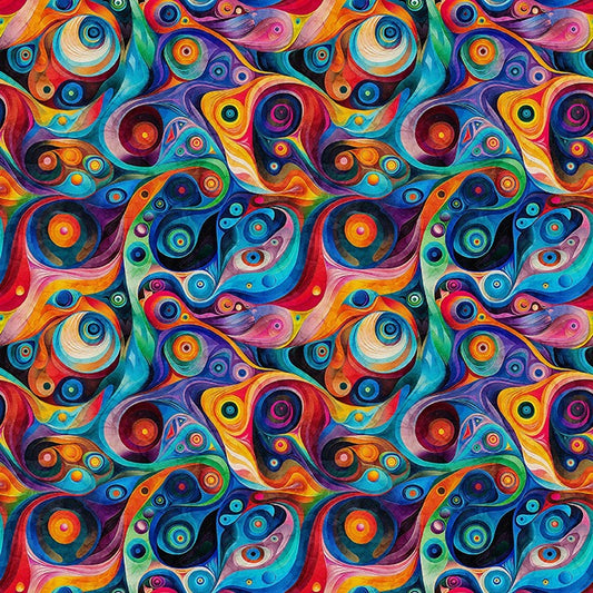 END OF BOLT - 91cm - Bedazzled - Swirl