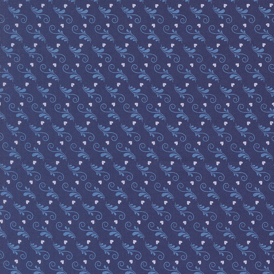 Legendary Love - Scrolls & Hearts - Blue