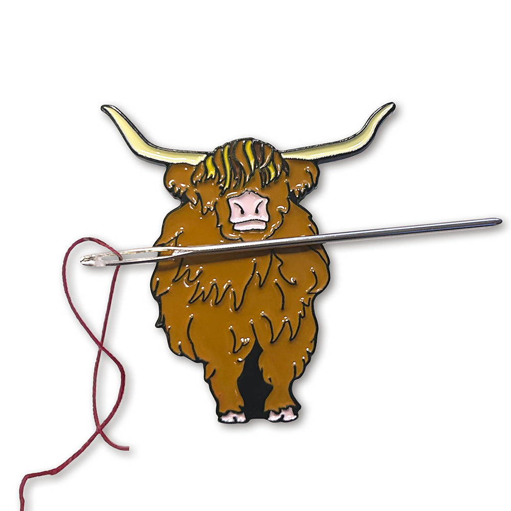 Highland Cow Needle Minder
