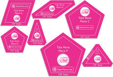 Tula Pink Nova Acrylic Template Set