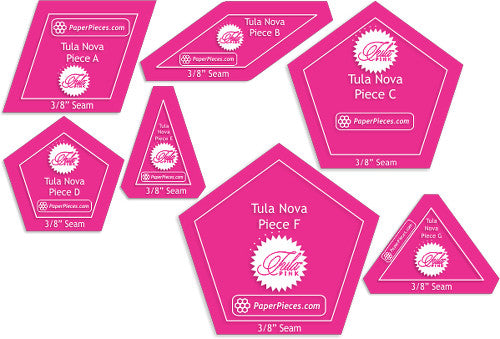 Tula Pink Nova Acrylic Template Set