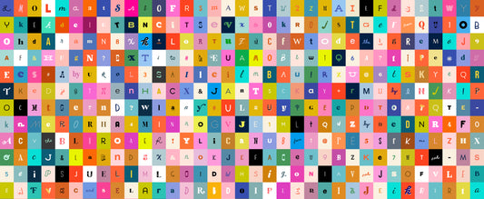 Selvedge Magic - Selvedge Letters