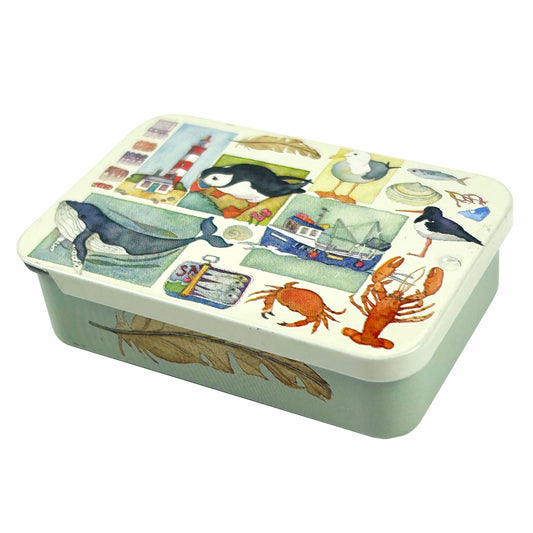 Coastal Pieces Pocket Tin