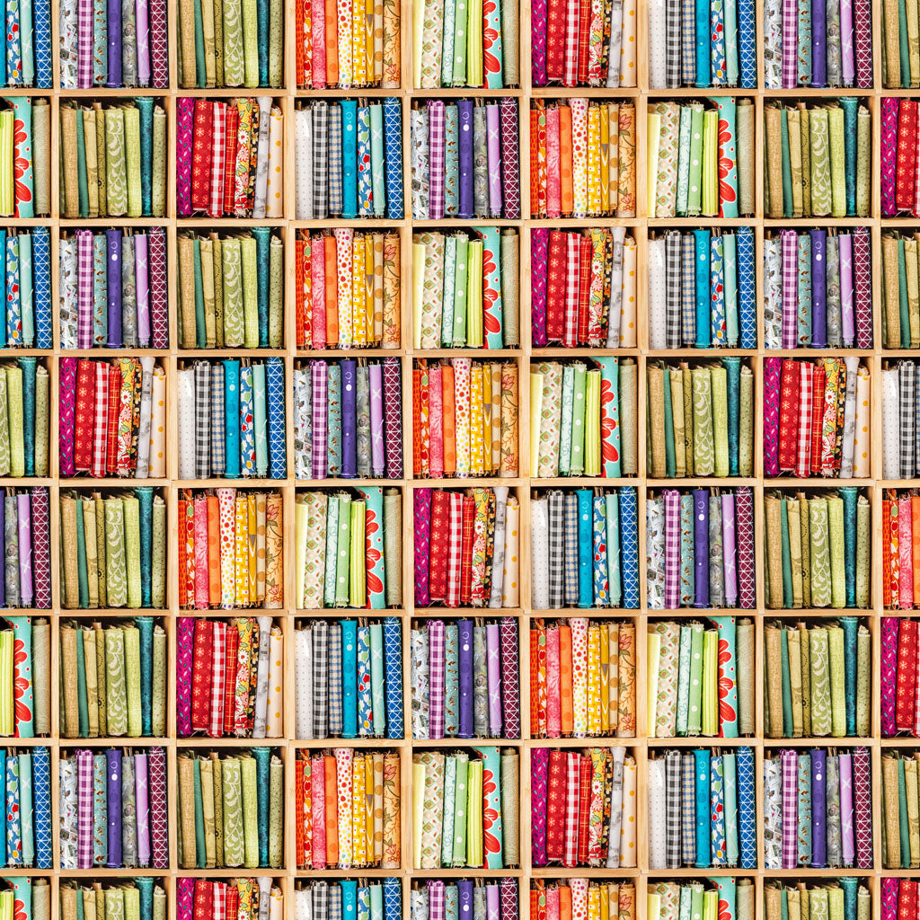The Secret Life of Squirrels IV - Fabric Shelves