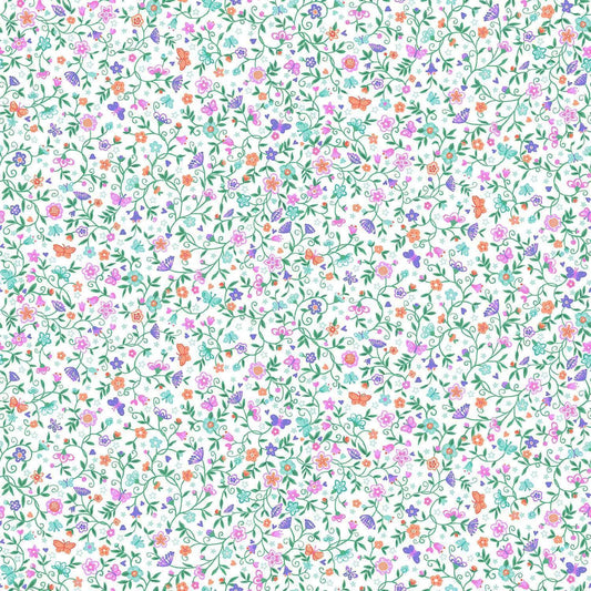 Fairy Dust - Flower Trail - White