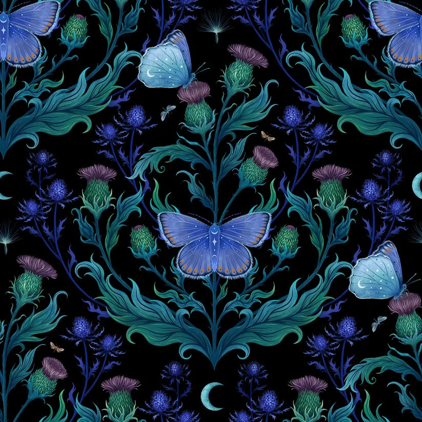 Jardin De Lune - Glow in the Dark - Butterflies with Greenery