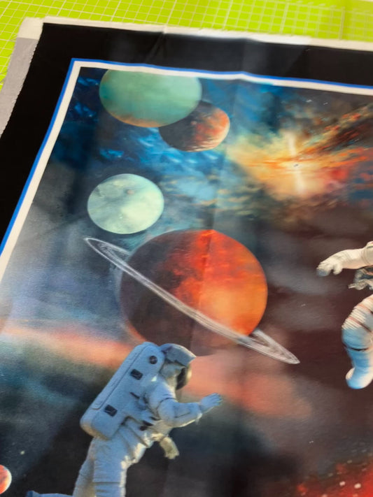 Space Cadet - Cotton Panel