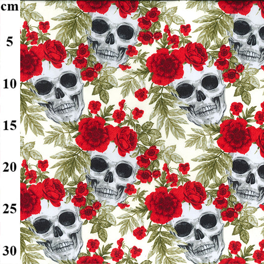 Skulls and roses