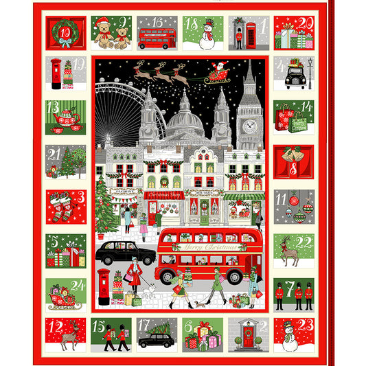 London Advent Calendar Panel