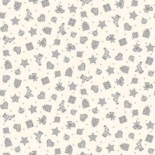 Christmas Scandi Grey Scatter