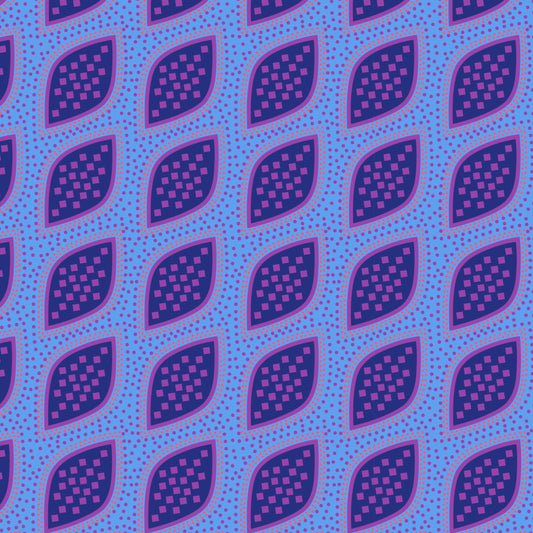 Makoti - blue leaf