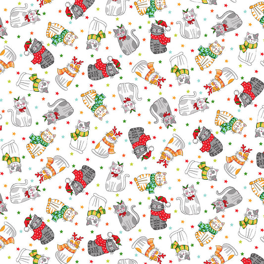 Santa Paws - White