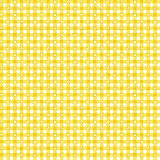 Summer Days - Yellow Gingham