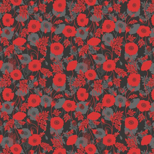 END OF BOLT - 189cm - Poppies