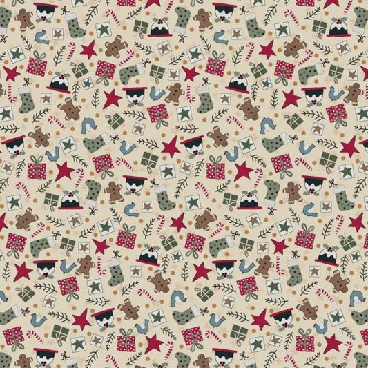 Christmas Favourites on Cream - 3 Wise Penguins