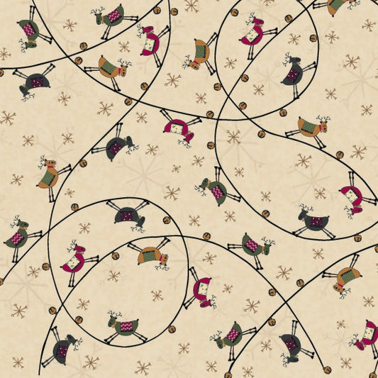 Jingle Bells Reindeer - 3 Wise Penguins